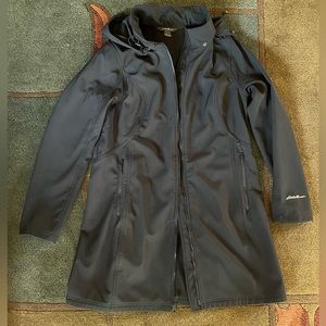 Eddie Bauer Longline Softshell Jacket, Sz TXL
